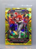 Herschel Walker 2023 Prizm Draft Gold Cracked Ice