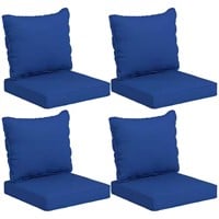 $219  Outsunny 8-Pc Patio Cushion Set, Blue
