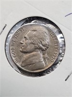 BU Toned 1950 Jefferson Nickel