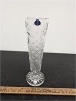 Russian Hand Made Crystal Vase