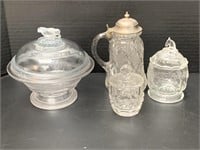 Antique Heinz Noble Glassware & More