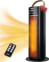 Space Heater, 1500w Ptc Ceramic Heating 18"