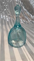 Fenton Turquoise Glass Bell.