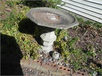 Concrete Bird Bath