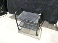 Rolling Metal Rack - used