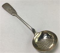 Russian Silver Strainer Ladle Dated 1889