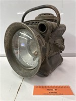 Early ROWELL & HANMER Motor Head Lamp - Height