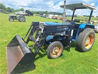 Long 460D Tractor w/ GB284 Loader, Canopy,
