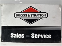 BRIGGS & STRATTON Sales & Service Double Sided