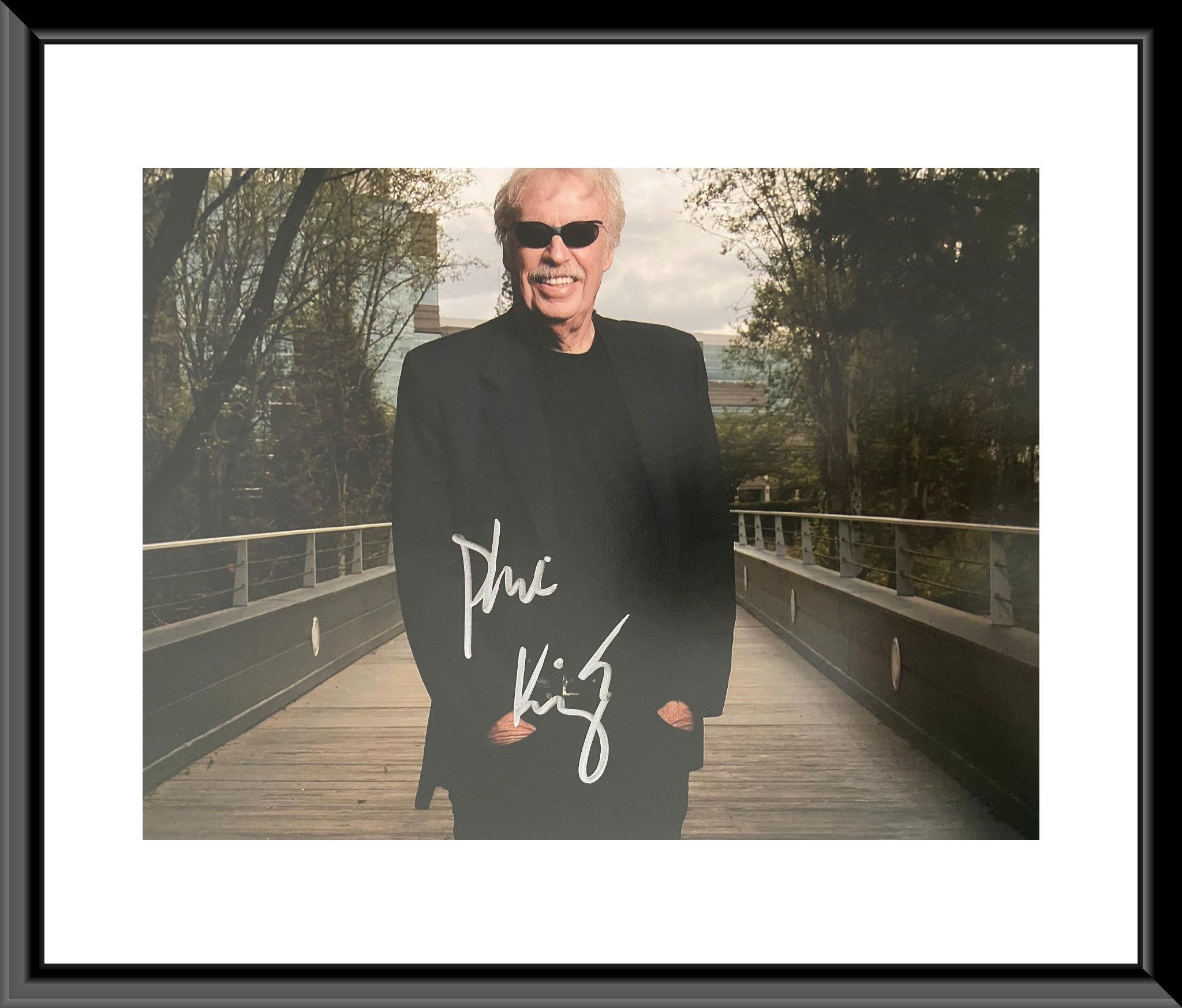 Nike founder Phil Knight signed photo