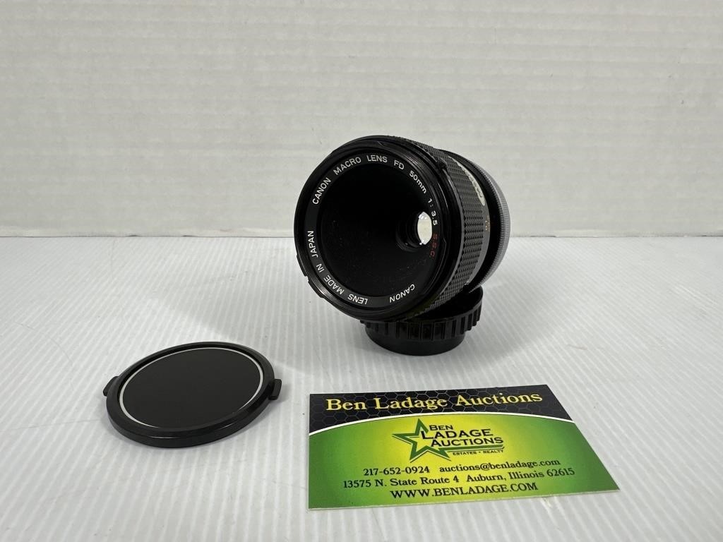 Canon Macro Lens FD 50mm 1:3.5