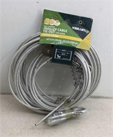 Dog cable run 60 ft  Spring and eye hooks