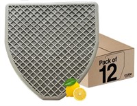 Urinal Mats (12 Pack) High-Tech Bamboo Charcoal Ab