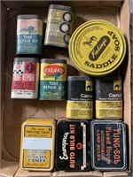 Vintage Advertising Repair Kits.