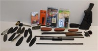 Assortment of hunting related items including: