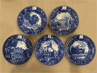 Wedgwood Cambridge Mass Plates (19th century)