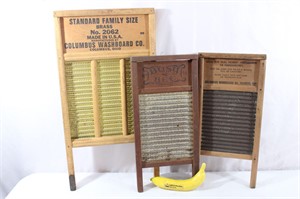 Vintage Washboards- Columbus + Busy Bee