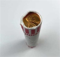 1958-D Wheat Cents Brilliant Uncirculated Roll