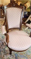 Antique parlor chair