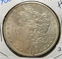 1900-O Morgan Silver Dollar (UNC)