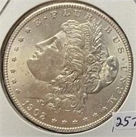 1902-O Morgan Silver Dollar (UNC)