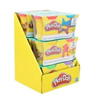 (6) 2-Pks Hasbro Play-Doh, 6oz, w/ Merchandise