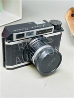 vintage UERA super light camera w/ leather case
