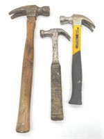 (3) Hammers : Stanley Fiberglass and More