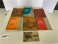 Ford Shop Manuals, 1961,1969,1970, 1971, 1974,1976