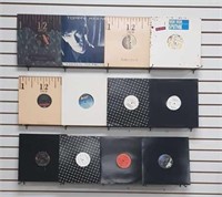 Twelve (12) Vintage Vinyl 33RPM Records