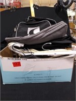 Duffle Bag, 2 Suit/Dress Bags, Misc Hangers