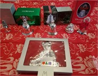 819 - MIXED LOT OF COLLECTOR HOLIDAY ORNAMENTS (M)