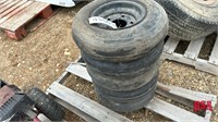 5 Bourgault 4.8 Packer Tires