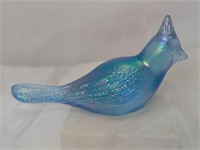 Fenton Blue Jay Iridescent Blue Carnival Glass