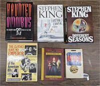 Stephen King and Other Hard Cover Books See Pics