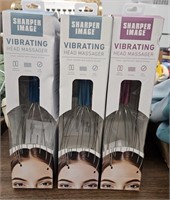 Head Massagers 3 Sharper Image Vibrating Head