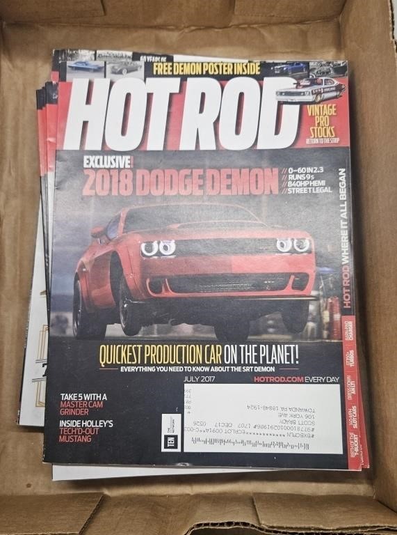 Hot Rod Magazine and Trolley Cars 2018 Dodge