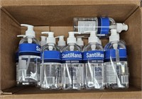 SantiHands Hand Sanitizer 12 Bottles - 80%