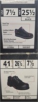 Steel Toe Shoes and Safety Glasses 2 New Pairs of