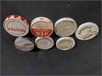 Vtg Advertising Lids