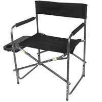 Ozark Trail Director’s Chair with Side Table  Bl