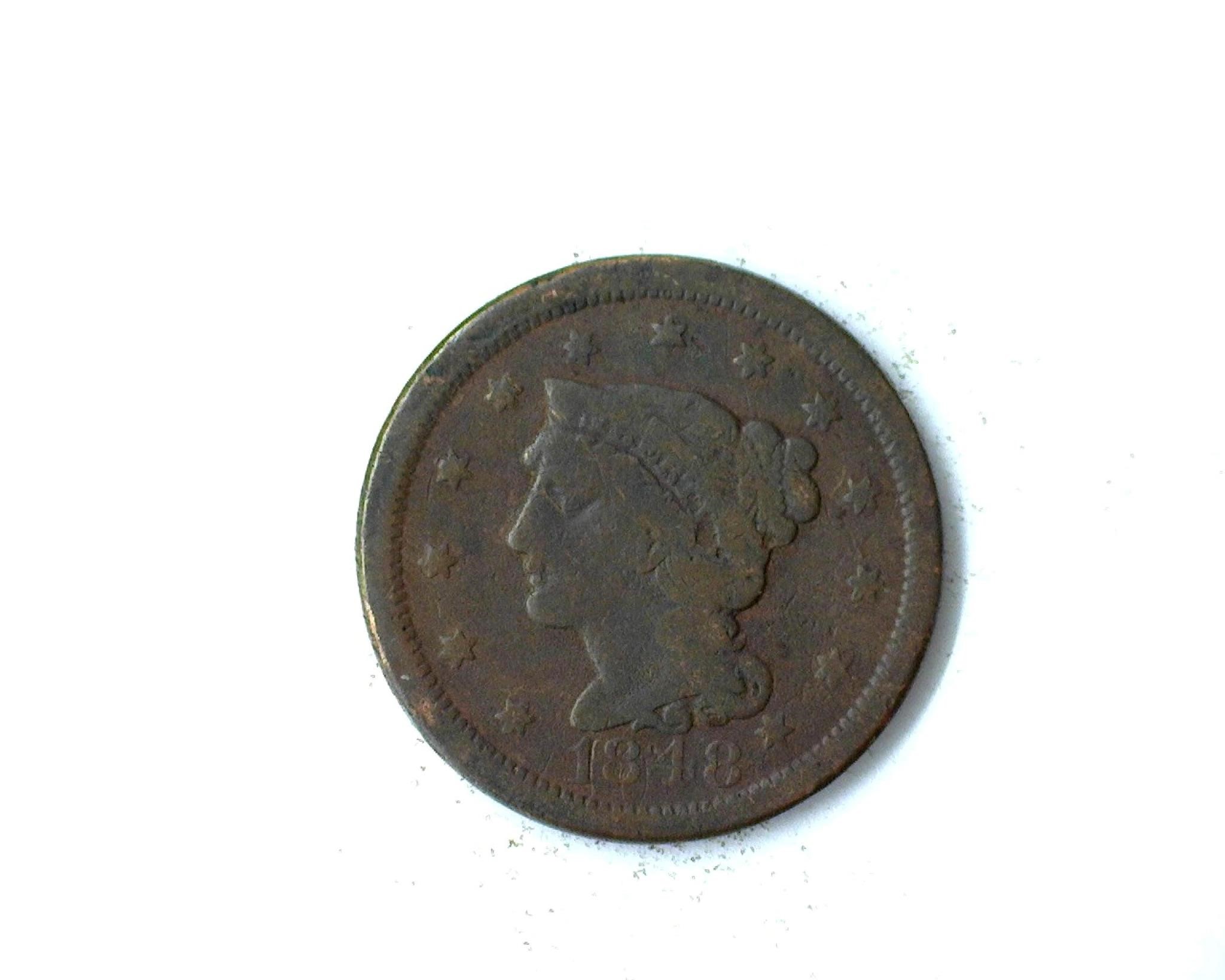 1818 Cent VG