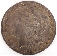 1884 CC MORGAN SILVER DOLLAR COIN