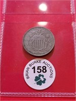 1868 Shield Nickel