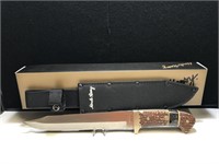 Schrade Uncle Henry Bowie Staglon Handle