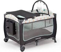 Pamo Babe Portable Crib For Baby Nursery Center