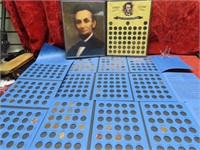 Lincoln & wheat cent lot. US coins.