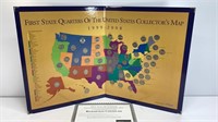 First State Quarters Collector’s Map with