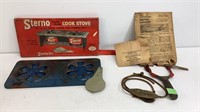 Deerslayer Sling Shot and Sterno Cook Stove