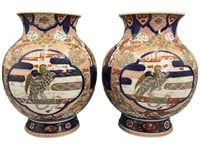 Stunning Early Imari Vases